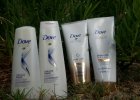 Dove hair care range