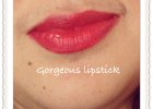 Lovely lips after applying my Ruby Shock