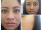 With Smashbox Primer- left make up applied at 6am this morning, right, when leaving the office after 5pm. no touch ups in between!