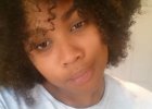 Curl definition after applying the Plaiting Cream