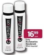 Deodorants I fancy