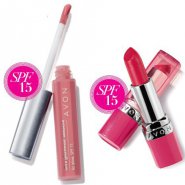 Avon Absolute Ultra wear lipstick and lipgloss