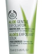 TBS aloe gentle exfoliator
