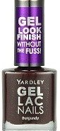 Yardley Gel-Lac Nails in Burgundy
