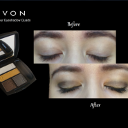 AVON - True Colour Eyeshadow Quads (Metal eyes &amp; Jeans)