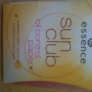 Essence Sun Club Oil Control Paper