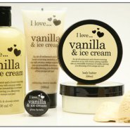 I love vanilla and ice cream!
