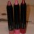 Avon Ultra Colour Lip Crayon: Reddy for Me, Risque Rose and Sweetly Pink