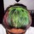 Party Success Hair Colour in Green and Colour Xtreme Hair Art in Red