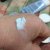 Justine Hydrating Cream Cleanser Swatch