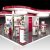 Clarins Pop up podium