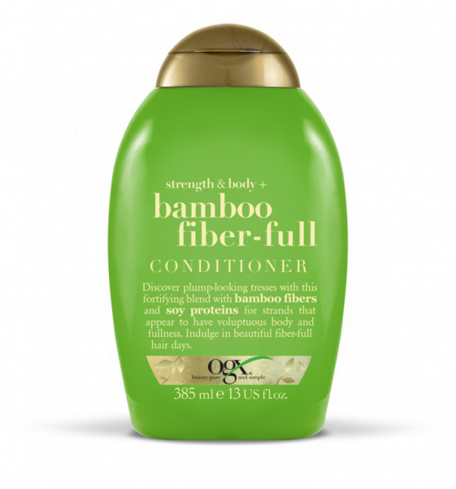 OGX Strength &amp; Body + Bamboo Fiber-Full Conditioner