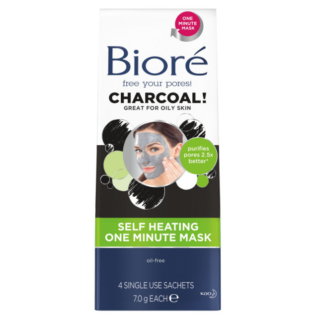 Bioré Self Heating One Minute Mask