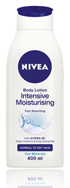 Nivea Body Lotion Intensive Moisturising With Hydra IQ and Sea Minerals