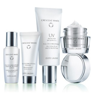 Estee Lauder Crescent White collection
