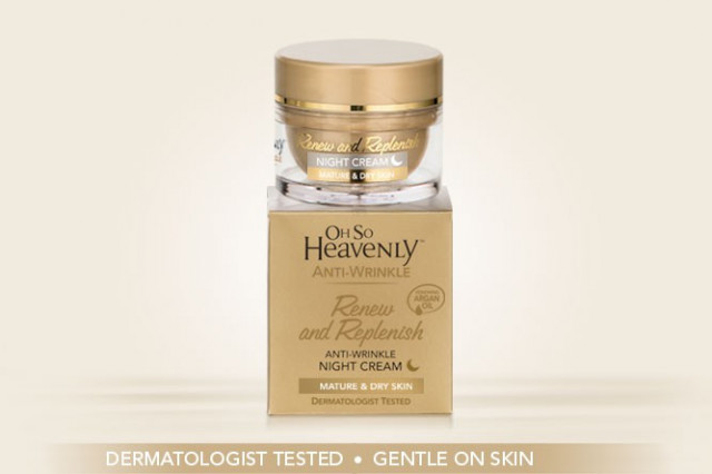 Oh So Heavenly Renew and Replenish Anti-Wrinkle Night Cream