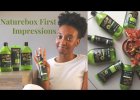 NATURE BOX FIRST IMPRESSIONS | VEGAN NATURAL HAIR AND BODY PRODUCTS | SOUTH AFRICAN YOUTUBER