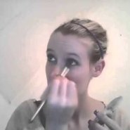 No Mirror Makeup Challenge