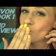 AVON review and Aqua Blue Makeup Tutorial
