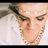 1920&#039;s Gatsby inspired Lashart and Make-up