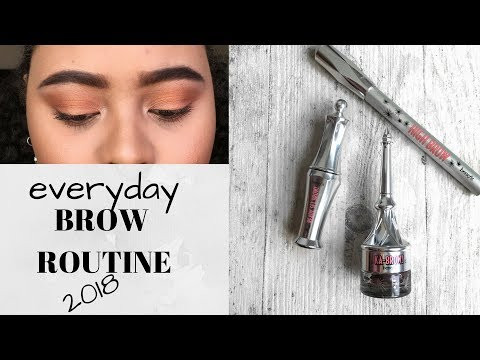 BROW ROUTINE FT BENEFIT COSMETICS | VIVID VALENINE