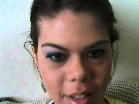 AVON MAKE UP LOOK-Starry night blue