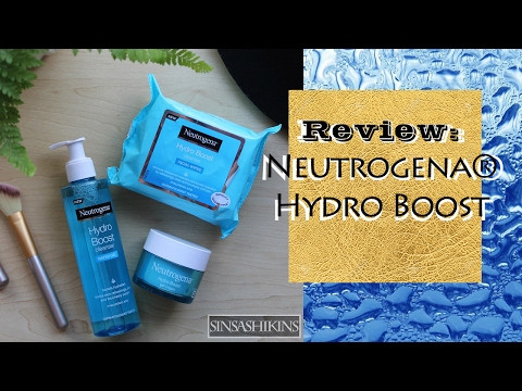 Neutrogena Hydro Boost Range Review | #AlwaysBounceBackSA