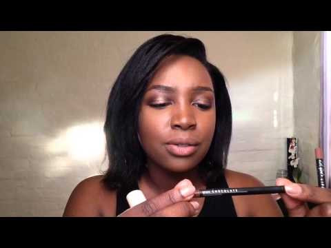 Nude lipstick combo for dark-skinned beauties