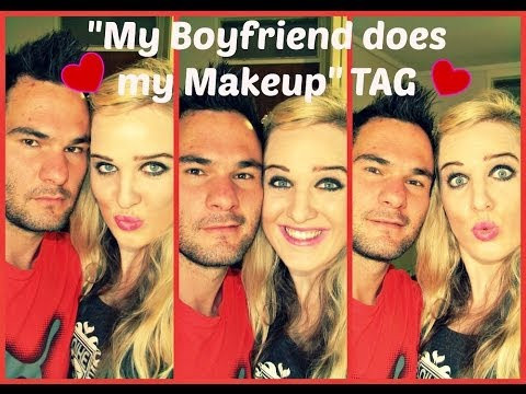 My Boyfriend Does My Makeup TAG