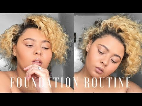 FOUNDATION ROUTINE | OILY, ACNE PRONE &amp; ENLARGED PORES FRIENDLY! | VIVID VALENTINE