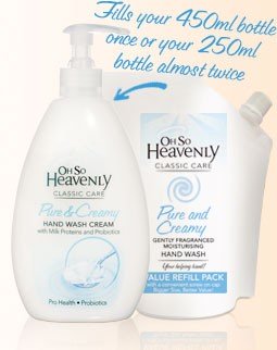 Read more about the article Pure & Creamy Handwash with Milk Proteins and Probiotics from Oh So Heavenly