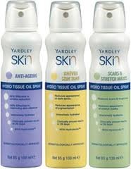 Read more about the article Yardley Skin Hydro Tissue Oil Spray
