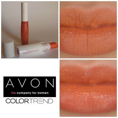 Read more about the article AVON Colortrend Lipstick (in Flirt) + Sunset lipgloss