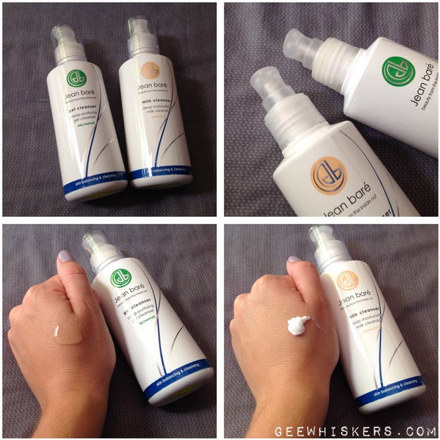 Read more about the article Jean baré Gel and Milk Cleansers