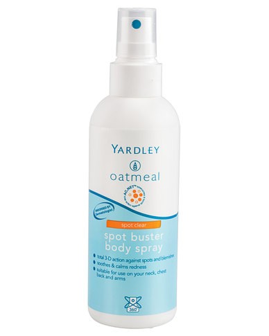 Read more about the article Yardley Oatmeal Spot Buster body spray